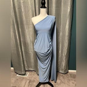 Club L Maternity blue dress